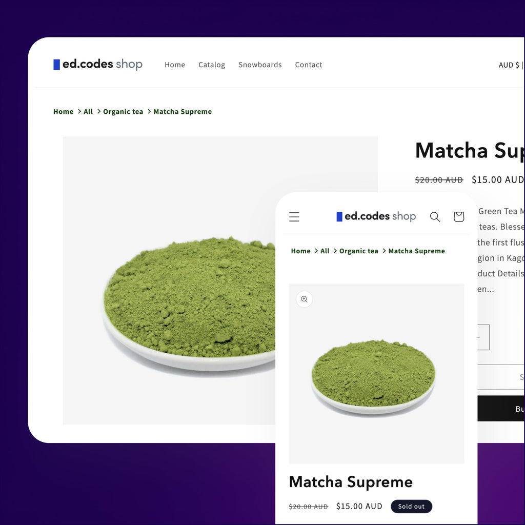 Better Breadcrumbs - Shopify Section & Block