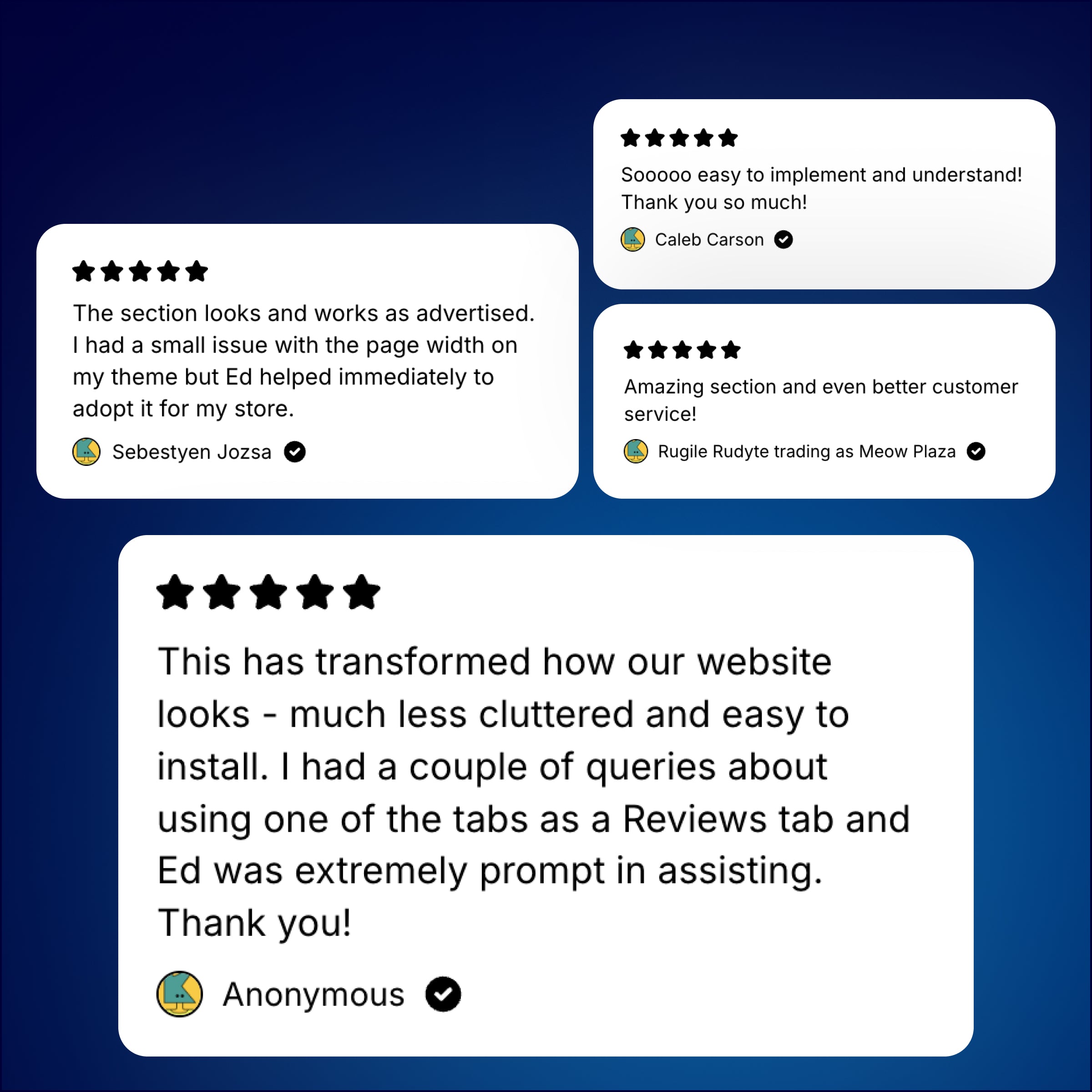 Tabs Section for Shopify