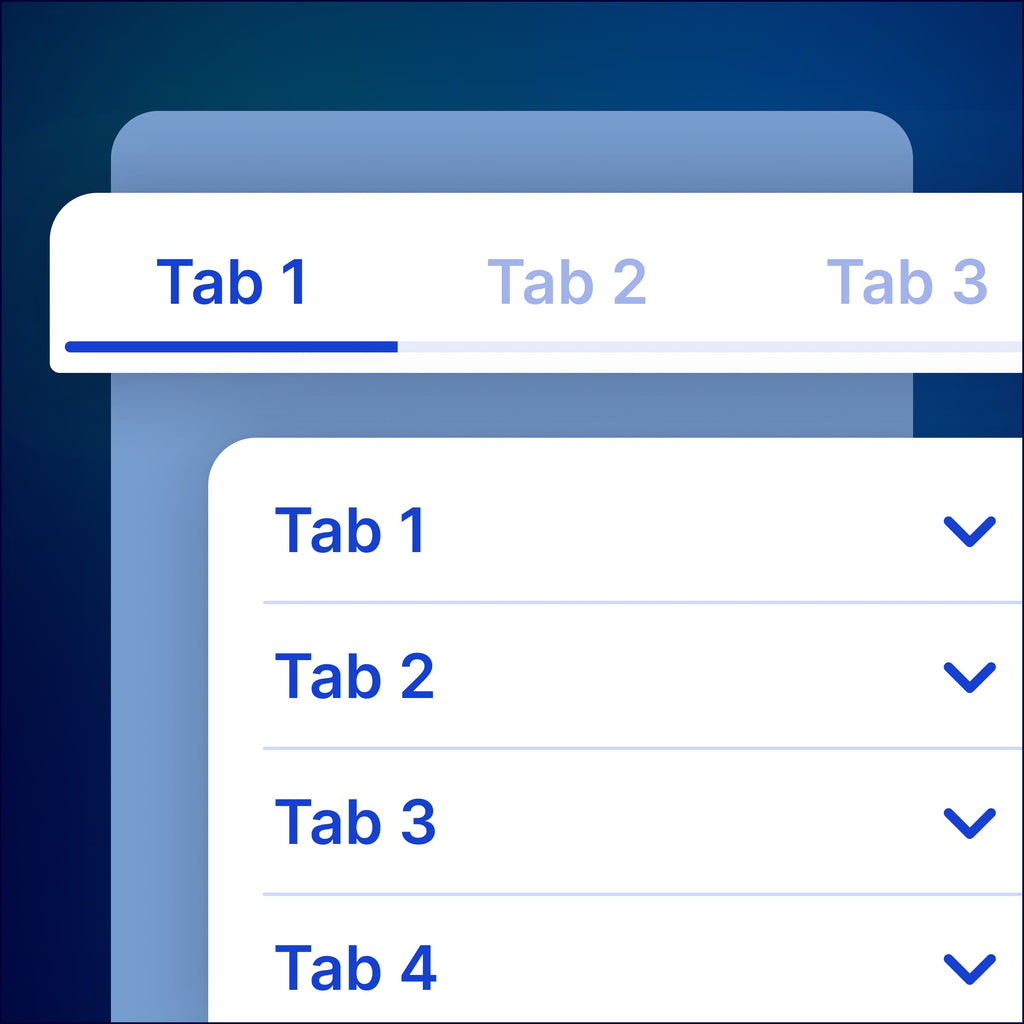 Tabs Section for Shopify