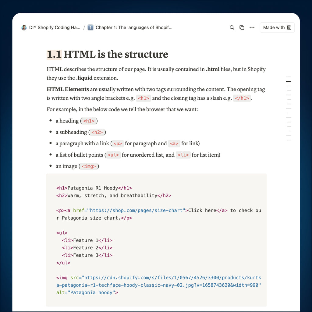The DIY Shopify Coding Handbook